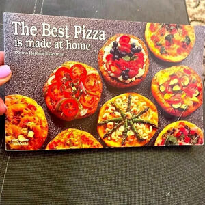 The Best Pizza is made at home - Book - paperback - great for college student!